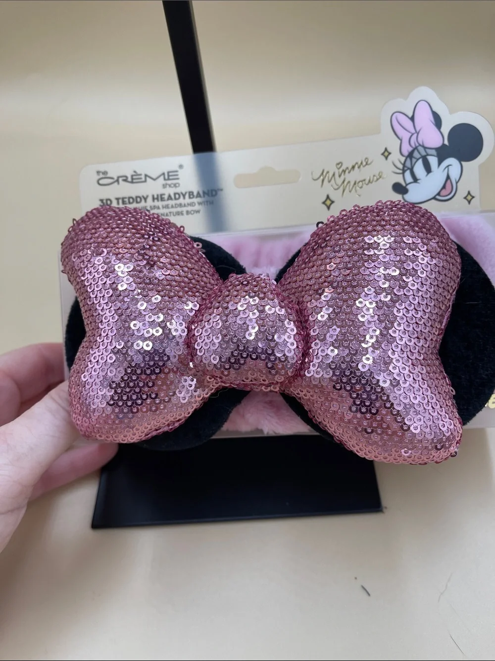 Minnie Mouse Spa 3D Headband NWT for all Disney Lovers Limited Edition